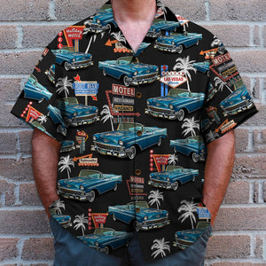 Custom Car Photo Hawaiian Shirt, Aloha Shirt, Summer Gift, Gift For Car Lovers - Hawaiian Shirts - GoDuckee