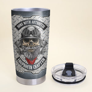When Life Gets You Down Remember It's Only One Down The Rest Is Up Personalized Biker Tumbler Gift For Bike Lover - Tumbler Cup - GoDuckee
