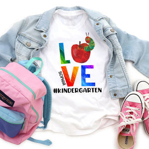 Love Personalized Back To School Shirt Gift For Kids - Shirts - GoDuckee