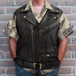 Biker Sons of Arthritis Ibuprofen Chapter Hawaiian Shirt Gift For Bike Lovers - Hawaiian Shirts - GoDuckee