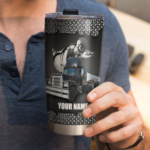 Breaker One-Nine This Here's The Rubber Duck Personalized Trucker Tumbler Gift For Truck Lovers - Tumbler Cup - GoDuckee