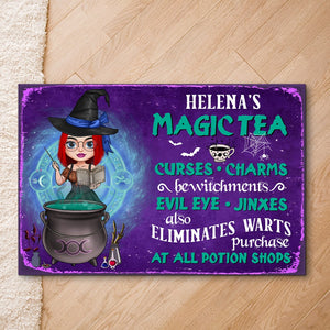 Curses Charms Bewitchments Evil Eye Jinxes Personalized Witch Metal Sign Gift For Her - Metal Wall Art - GoDuckee