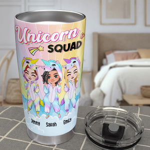 Unicorn Squad, Personalized Tumbler, Funny Gifts For Bestie - Tumbler Cup - GoDuckee