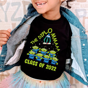 The Diploma Class Of 2022 Personalized Graduation Youth Shirt Gift For Graduate - Shirts - GoDuckee