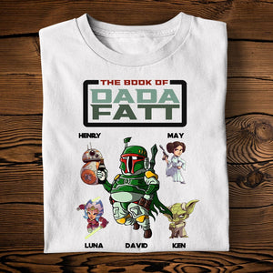 Personalized Dad Shirt - The Book Of Dada Fatt - Gifts For Dad - Shirts - GoDuckee