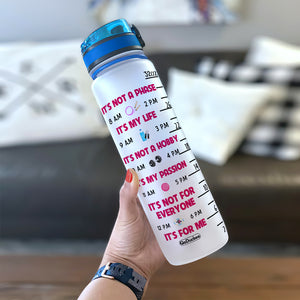Personalized Gym Besties Water Tracker Bottle - Everyone Needs A Gym Buddy - Water Bottles - GoDuckee