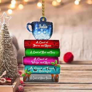 ACOTAR Series Personalized Christmas Ornament, Gift For Book Lover - Ornament - GoDuckee