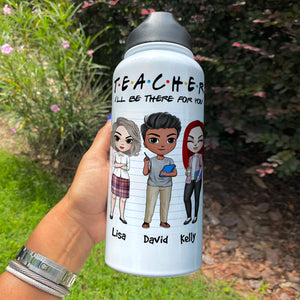 Personalized Teacher Besties Water Bottle - Teacher Need Good Coworkers - Water Bottles - GoDuckee