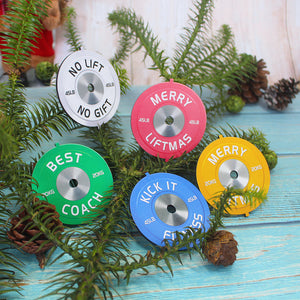 Merry Liftmas - Personalized Gym 3D Dual Spiral Ornament - Christmas Gift For Gym Lovers - Ornament - GoDuckee