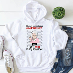 When It Comes To My Grandchildren, Gift For Grandma, Personalized Shirt, Grandma Shirt, Anniversary Shirt - Shirts - GoDuckee
