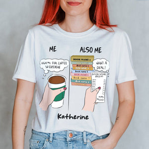 Personalized Book Shirt, Custom Book Titles, Gift For Book Lovers - Shirts - GoDuckee