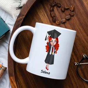 Personalized Graduation White Mug - I Trust The Next Chapter - Coffee Mug - GoDuckee