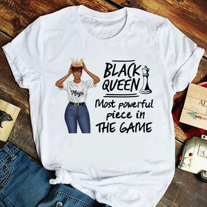 Black History Month Black Queen - Personalized Shirts - Shirts - GoDuckee