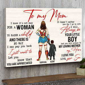 Mother/Father 02naqn280323tm Personalized Canvas Print - Poster & Canvas - GoDuckee