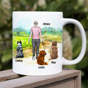 I Thought I Retired, Personalized Mug, Gift For Dog Lover - Coffee Mug - GoDuckee