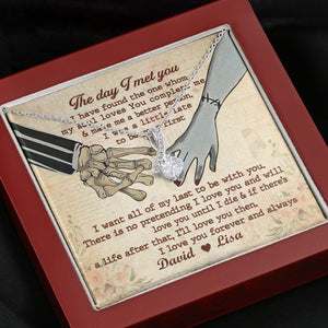 Couple I Have Found The One - Personalized Alluring Beauty Necklace - Jewelry - GoDuckee