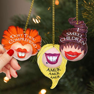 Dost Thou Comprehend, Personalized Wood Ornament, Christmas Gift - Ornament - GoDuckee