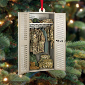 Military Weapon Rack Collection Custom Shape Ornament, Personalized, Gifts For Soldiers, Veterans - Ornament - GoDuckee