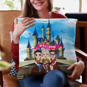 Mom 02dnqn120423hh Personalized Square Pillow - Pillow - GoDuckee