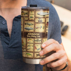 Colorful Fish - Personalized Fishing Tumbler Cup - Tumbler Cup - GoDuckee