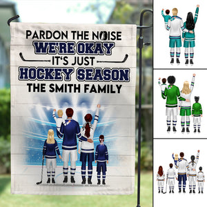 Hockey It's Just Hockey Season - Custom Flag - Flag - GoDuckee
