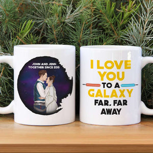 Couple Happy Valentine Day 01QHQN261222TM White Mug - Coffee Mug - GoDuckee