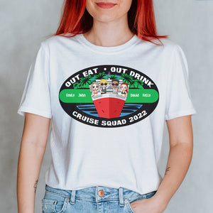 Personalized Cruising Shirts - Out Eat Out Drink - Shirts - GoDuckee