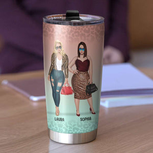 We Will Be Old Ladies Causing Trouble In The Nursing Home, Personalized Tumbler, Gift for BFFs - Tumbler Cup - GoDuckee