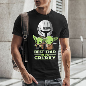 Best Dad In The Galaxy Personalized Shirts, Gift For Father's Day -2OHPO200423 - Shirts - GoDuckee