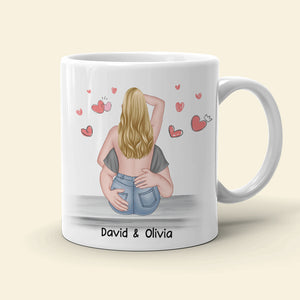 You're Doing Great I Believe In You Nice Butt - Personalized Couple Mug - Gift For Couple - Coffee Mug - GoDuckee