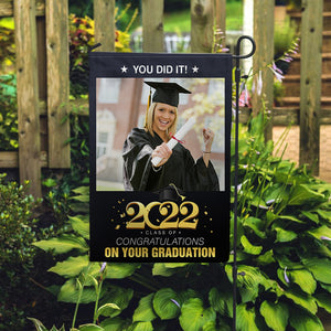 Personalized Graduate Flag - You Did It! - Flag - GoDuckee