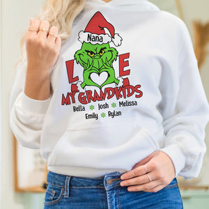 Love My Grandkids Personalized Grandma Shirt, Gift For Family - Shirts - GoDuckee