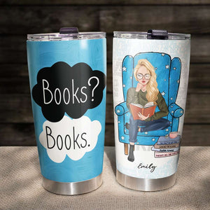Girl Book Lover 01HUHN160123TM Personalized Tumbler - Tumbler Cup - GoDuckee
