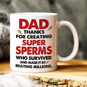 Father's Day Personalized Mug 02HTHN070423 - Coffee Mug - GoDuckee