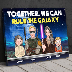 Family 04HUHN021222TM Poster Canvas - Poster & Canvas - GoDuckee