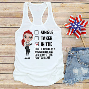 Gym Lifting Heavy Weights, Personalized Shirts, Gift For Gym Lovers - Shirts - GoDuckee