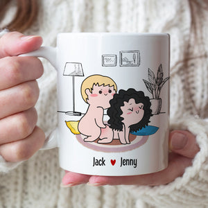 Roses Are Red The Morning Is Foggy Personalized Couple Pillow, Blanket, White Mug, Tumbler, Gift For Couple - Pillow - GoDuckee