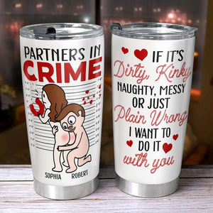 If It's Dirty, Personalized Tumbler, Gift For Naughty Couple - Tumbler Cup - GoDuckee