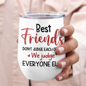 Cool Girls Club, Personalized Tumbler, Gift For Bestie - Wine Tumbler - GoDuckee