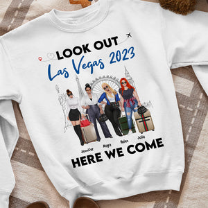 Look Out Travel Girl T-shirt Hoodie Sweatshirt, 04NAHN170223TM - Shirts - GoDuckee