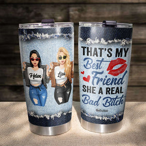 That's My Best Friend - Personalized Tumbler Cup - Tumbler Cup - GoDuckee
