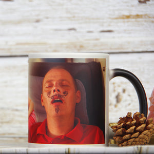 Father & Daughter - Custom Photo Magic Mug - Magic Mug - GoDuckee