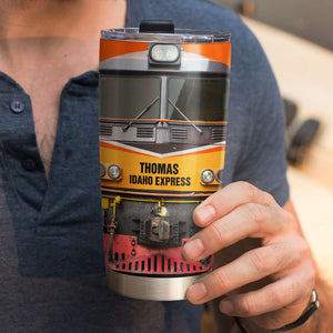 Railroader Tumbler - Personalized Tumbler Cup - Tumbler Cup - GoDuckee