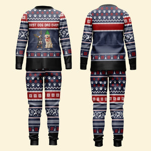 Best Dog Dad Ever,Personalized Dog Pajamas, Gift For Dog Lovers - AOP Products - GoDuckee