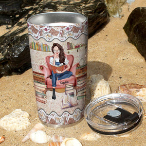 I'm Not Addicted To Books, Personalized Tumbler, Gift For Book Lover - Tumbler Cup - GoDuckee