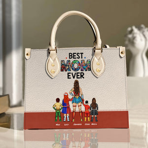 Mother's Day Personalized Leather Bag 04QHHN280323TM - Leather Bag - GoDuckee