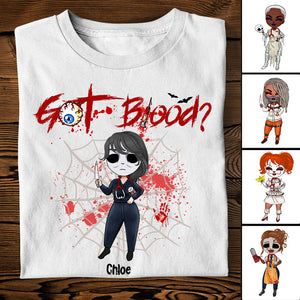 Nurse Got Blood - Custom Shirts - Shirts - GoDuckee