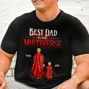 Best Dad In The Multiverse - Personalized Shirts - Gift For Dad - Shirts - GoDuckee