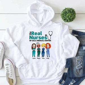 Nurse The Real Nurses - Personalized Shirts Fol9-Vd1 - Shirts - GoDuckee