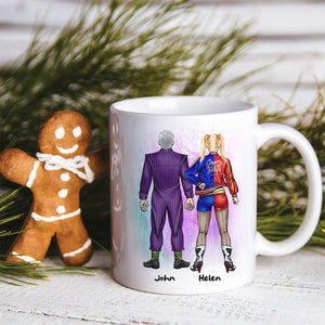 Couple You Can Be My Crazy I'll Be Your Insane, Personalized White Mug, Gift For Couples - Coffee Mug - GoDuckee